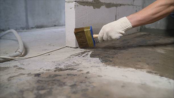 Crawl space vapor barrier installation in Arcola, IN